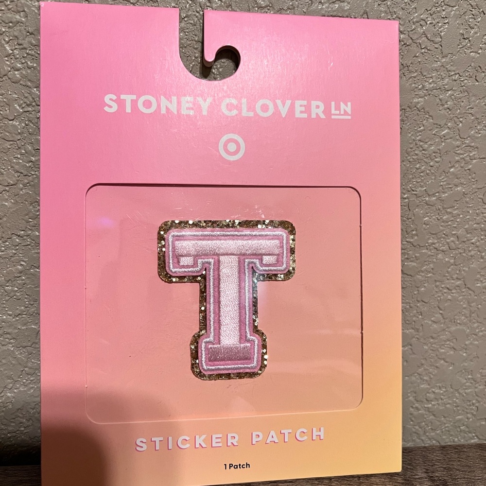 Stoney Clover Lane x Target "T" Letter Sticker Patch